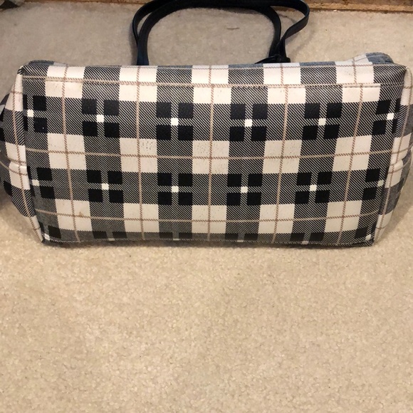 Kate spade plaid tote - Picture 3 of 7